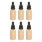 Kit 06 Base Fluída Make Bem Basiquinha 30ml Cor 0,50 - Dapop