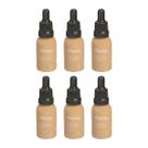 Kit 06 Base Fluída Make Bem Basiquinha 30ml Cor 2.5 - Dapop