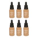 Kit 06 Base Fluída Make Bem Basiquinha 30ml Cor 5 - Dapop
