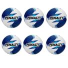 KIT 06 Bola De Futebol Campo Penalty Bravo XXVI Ultra fusion PU