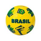 Kit 06 Bolas de Futebol Brasil Número 05 Amarela com Verde Kit 06 Bolas de Futebol Brasil Número 05 Amarela com Verde