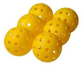 Kit 06 Bolas de Pickleball 40 Furos Profissional Vollo