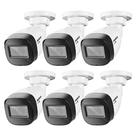 KIT 06 CÂMERA BULLET INTELBRAS VHD 1230 B 1080p