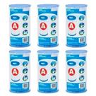Kit 06 Cartuchos Refil Tipo a Filtro Intex Bomba 2006 3785