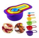 Kit 06 Colheres Medidoras Dosadoras Cozinha Doces Salgados