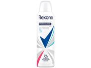 Kit 06 Desodorante Antitranspirante Aerossol Rexona sem Perfume Feminino 72 Horas 150ml