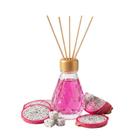 Kit 06 Difusor de Aromas com Varetas 100ml Aroma de Pitaya