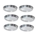 Kit 06 Formas de Pizza Brotinho 20 cm - Alumínio Kit 06 Formas de Pizza Brotinho 20 cm - Alumínio