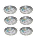Kit 06 Formas de Pizza para Brotinho 15 cm -Abc