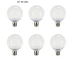 Kit 06 lâmpadas globo 100 led 9,5w - taschibra