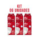 Kit 06 Lâmpadas Led Globe Base E-27 20W 6.5K Bivolt