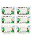Kit 06 Pacotes Toalhas Umidecidas Cotton Bom 50 Unidades