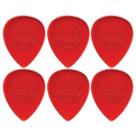 Kit 06 Palhetas Big Stubby 1mm Dunlop