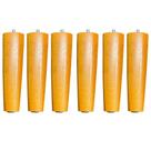 Kit 06 Pés Palito Madeira 15 cm Rosqueável P02 Móveis Poltrona Puff Mesa - Inoviza Kit 06 Pés Palito Madeira 15 cm Rosqueável P02 Móveis Poltrona Puff Mesa - Inoviza