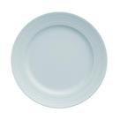Kit 06 Prato Sobremesa Chevron Azul VIntage Germer Porcelana