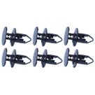 Kit 06 Presilha Para-barro Parachoque Logan 2014 2015 Até 2022