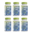 Kit 06 Suplemento Alimentar 5 Magnésios 60 Caps - Maltta Nutrition