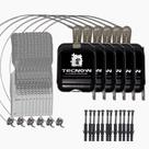 Kit 06 Travas Tecnow para Carrinho de compras em Condominio + 120 Chaves