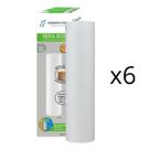 Kit 06 Un Refil Original Hidrofiltros P/ Filtro Eco 9.3/4