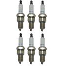 Kit 06 un Vela de ignição para Motor 4T Gasolina 5.5 a 15 HP