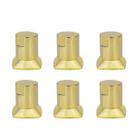 Kit 06 und Acabamento Registro Dourado Ouro Encaixe Padrão Deca Docol 1.2 e 3.4 Kit 06 und Acabamento Registro Dourado Ouro Encaixe Padrão Deca Docol 1.2 e 3.4