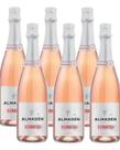 Kit 06 Unidades Espumante Miolo Almadén Moscatel Rosé 750ml