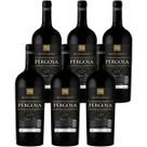 Kit 06 Vinho Tinto Seco Seleção Pérgola Garrafa 1l