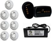 Kit 07 Led Rgb 9w Piscina Módulo Rgb Luxpool Fonte 10 A Kit 07 Led Rgb 9w Piscina Módulo Rgb Luxpool Fonte 10 A