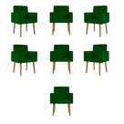 Kit 07 Poltronas Nina Decorativa para Recepção Balaqui Decor Kit 07 Poltronas Nina Decorativa para Recepção Balaqui Decor