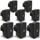 Kit 08 Caixas Acústicas Som Ambiente JBL Control SA6 PRO New Passiva Preta 50 Watts RMS Kit 08 Caixas Acústicas Som Ambiente JBL Control SA6 PRO New Passiva Preta 50 Watts RMS