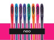 Kit 08 Caneta Gel Uni Ball 0.7mm Signo Neo Ponta Fina Escolha a Cor: