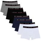 Kit 08 Cuecas Masculinas Boxer Cotton Basic Huxter Kit 08 Cuecas Masculinas Boxer Cotton Basic Huxter