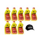 Kit 08 Litros Óleo TCW3 Menzoil 2T Motores de Popa + 01 Boné