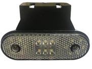 kit 08 luz Led Lateral e Seta Caminhão Utilitario Baú carroceria KLX Qualidade e Inovação