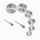 Kit 08 Pçs Disco Serra Circular Madeira Para Micro Retifica
