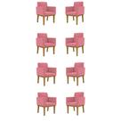 Kit 08 Poltronas Decorativa Reforçada Oferta - Balaqui