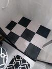 KIT 08 TAPETE MODULAR ANTIDERRAPANTE FLEXIVEL 30x30 BOX BANHEIRO NOVOFLEX