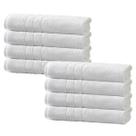 Kit 08 Toalhas de Rosto Hotel Profissional Teka Roma 440g