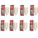 Kit 08 Un Vela Stéfani São João Tradicional Original S João Cerâmica Filtro Barro Purificador Água Potável Refil Alta Qualidade Durabilidade Economico