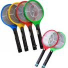 Kit 1/3/6 Raquete Elétrica PREMIUM Mosquito Dengue Inseto Recarregável Conjunto Mata Pernilongo Insetos Cor Aleatória 110v/220v Bivolt