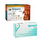 Kit 1 Apoquel 3,6mg e 1 Simparic 20mg 5,1 a 10kg