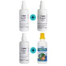 Kit 1 Aqualife 100ml + 1 Cristal 100ml + 1 Clean 100ml + 1 Protect Plus 100ml