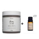 Kit 1 Argila Preta 300 gramas + 1 Óleo Essencial Patchouli 10ml