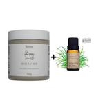 Kit 1 Argila Verde 300 gramas + 1 Óleo Essencial Citronela 10ml
