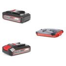 Kit 1 Bateria Power-x-change 18v 2,5 Ah Li e Carregador Duplo 3ah Power X-twincharger 3a Bivolt