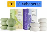 Kit 1 caixa de sabonete Alecrim e Sálvia + 1 caixa sabonete algodão Mais vendido Natura - Economia