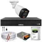 Kit 1 Câmera Segurança Imagem Colorida a Noite 1080p Full Hd 2.8mm Dvr Intelbras 1tb Kit 1 Câmera Segurança Imagem Colorida a Noite 1080p Full Hd 2.8mm Dvr Intelbras 1tb