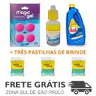 Kit 1 Clarificante, 1+ Reagente 1+ Ortotolidina 1+Magic Gel