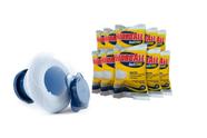 Kit 1 Clorador Flutuante 10 Pastilhas De Cloro HCL 200g Para Piscinas
