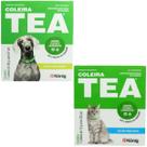 Kit 1 Coleira Contra Pulgas E Carrapatos Cães Grandes Com 57cm e 1 Coleira Gatos Com 33cm Kit 1 Coleira Contra Pulgas E Carrapatos Cães Grandes Com 57cm e 1 Coleira Gatos Com 33cm